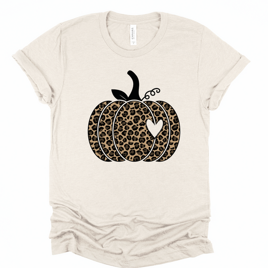 Wholesale Wild about Pumpkins Graphic Tee - Sand
