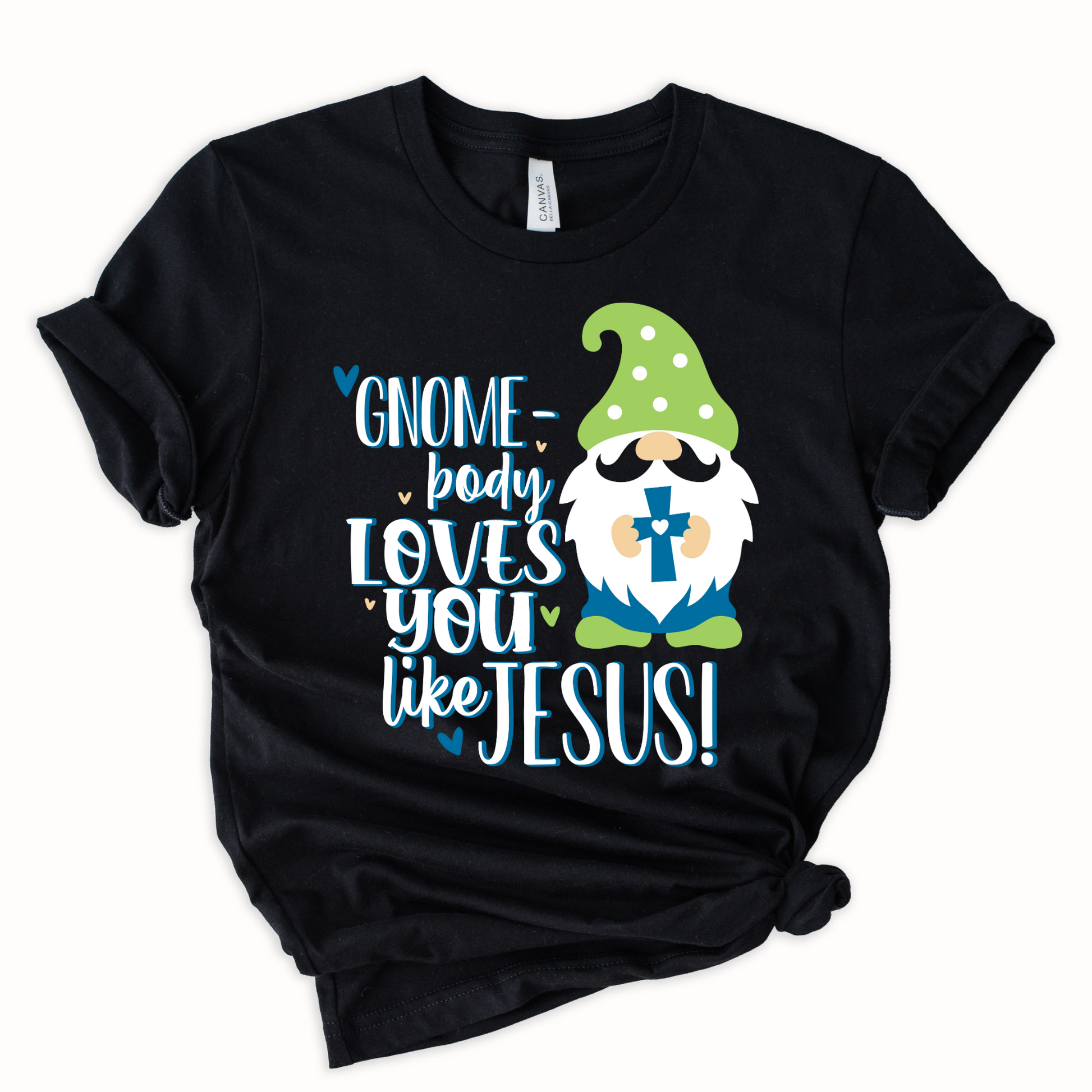 Wholesale Gnome Body Graphic Tee - Black