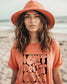 Wholesale God Can Graphic Tee - Coral