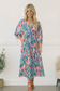 Pop of Paradise Turquoise Dress