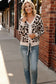 Leopard Love Lace-Up Cardigan