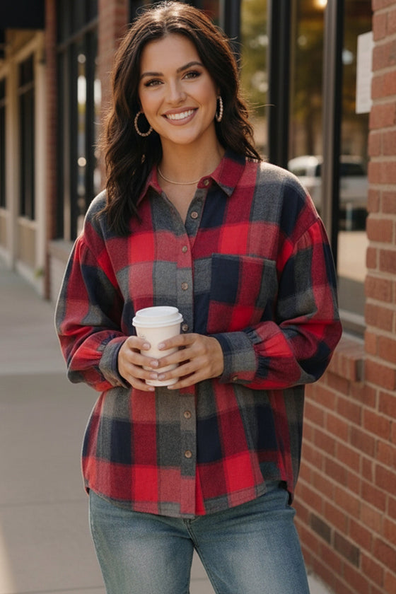 Lumberjack Love Flannel Button Down