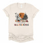 Wholesale Hallothanksmas Graphic Tee - Grey Sweatshirt