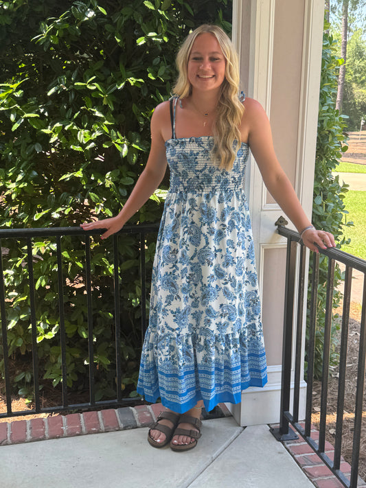 Follow Me Blue Paisley