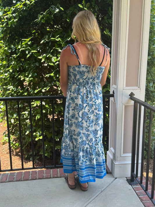 Follow Me Blue Paisley