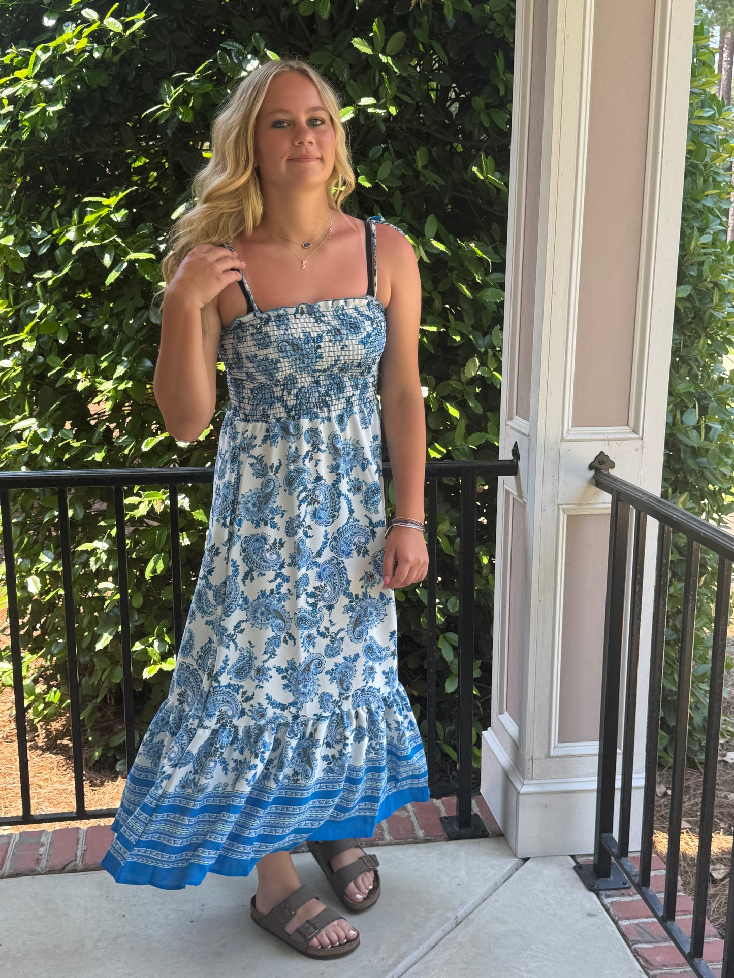 Follow Me Blue Paisley
