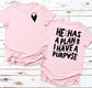 Wholesale I Have a Purpose Graphic Tee - Grey