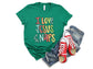 Wholesale I Love Jesus and Naps Graphic Tee - Kelly Green