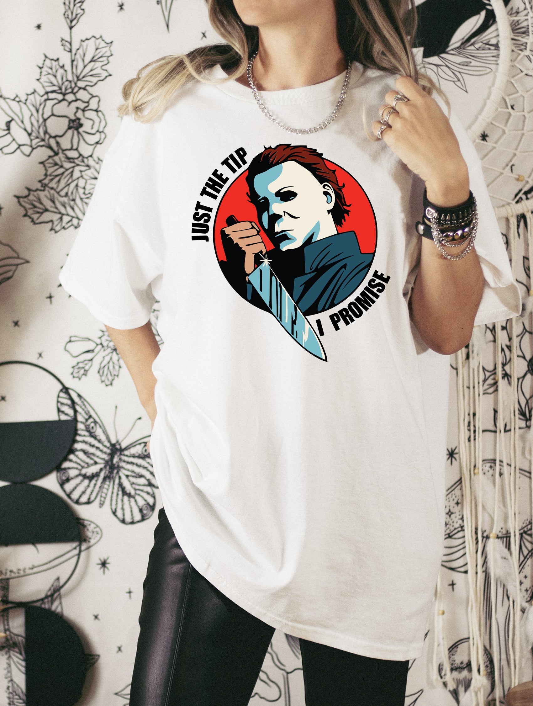 Wholesale Just the Tip Graphic Tee - Burnt Orange