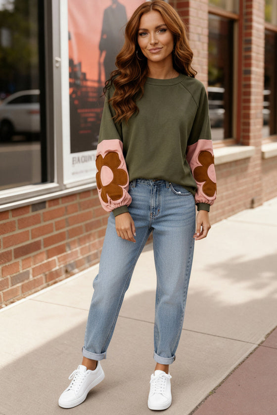 Sweetheart Sleeves Cozy Sweatshirt
