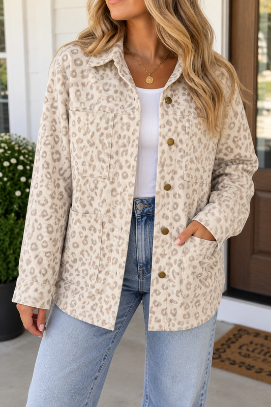 Wild About Fall Corduroy Jacket