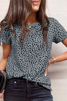  Gray Cheetah Tee