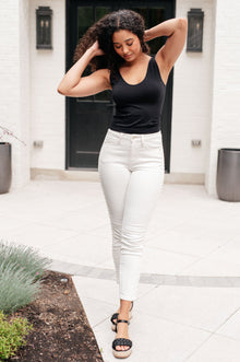  Maddie Mid Rise Braided Side Seam Relaxed Jeans