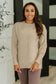 Make it Easy Textured Sweatshirt