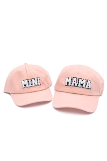  Mama and Mini Hat Set in Pink