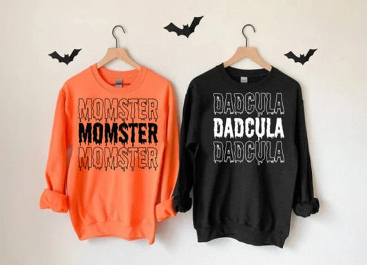 Wholesale Momster and Dadcula - Momster Orange Sweatshirt