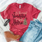Wholesale Most Wonderful Time of the Year Graphic Tee - Heathered Red