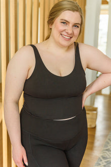  Move With Me Black Tank