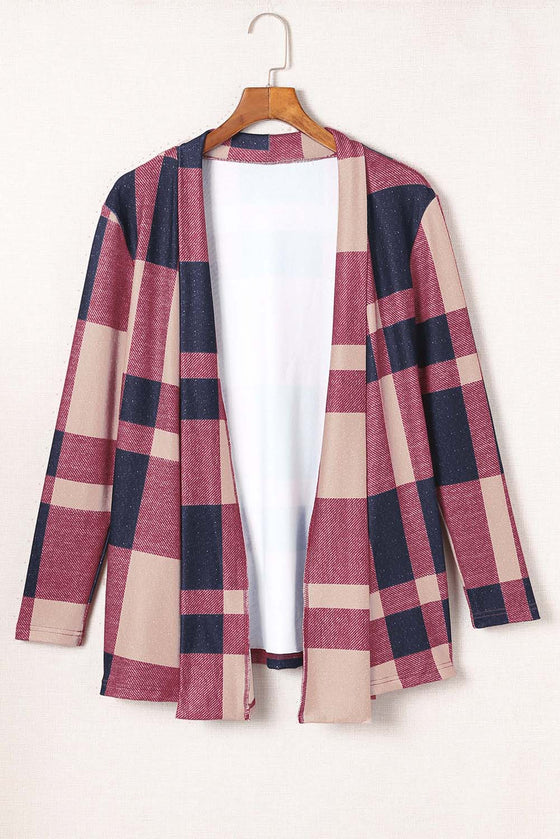 Plaid Cardigan