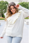 I Choose You Sweater in Ivory