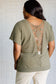 Secret Detail Lace Back Top