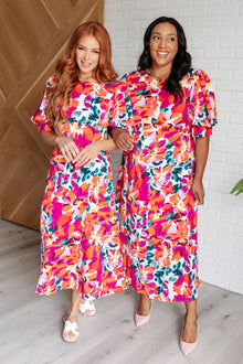  Stroll in the Park Floral Dress
