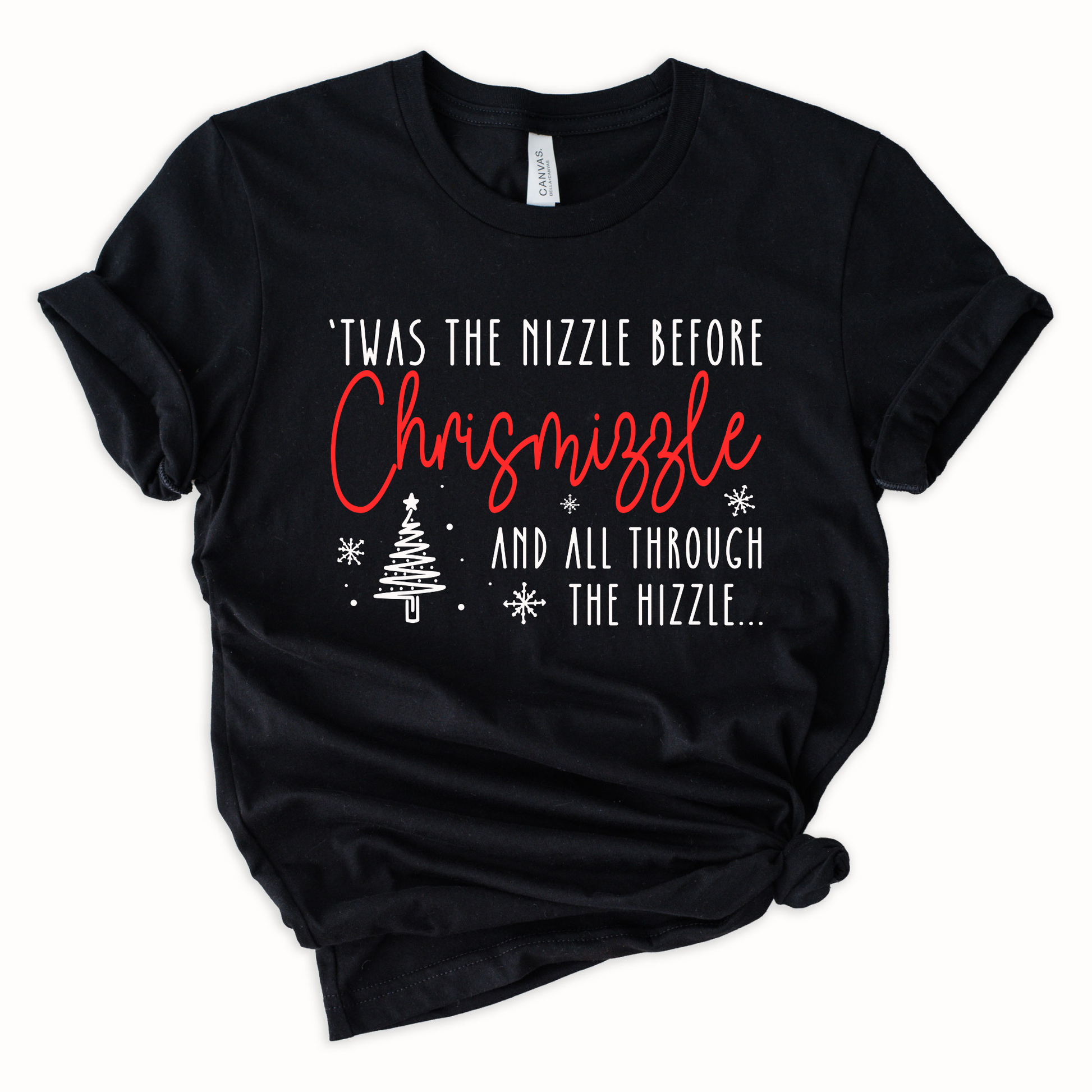 Wholesale Chrismizzle Tee Graphic Tee - Black Tee