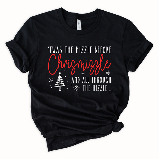 Wholesale Chrismizzle Tee Graphic Tee - Black Tee