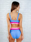 Venice Color Block Swim Bottoms