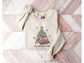 Wholesale All Booked for Christmas Graphic Tee - White Sweatshirt