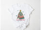 Wholesale All Booked for Christmas Graphic Tee - White Tee