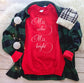 Wholesale All is Calm Graphic Tee - Red Tshirt