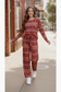 Red Holiday Fair Isle Set