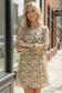 Honey Blossom Woven Lined Dress