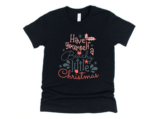 Wholesale Beachy Little Christmas Graphic Tee - Mint Tee