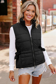  By the Campfire Cozy Black Vest