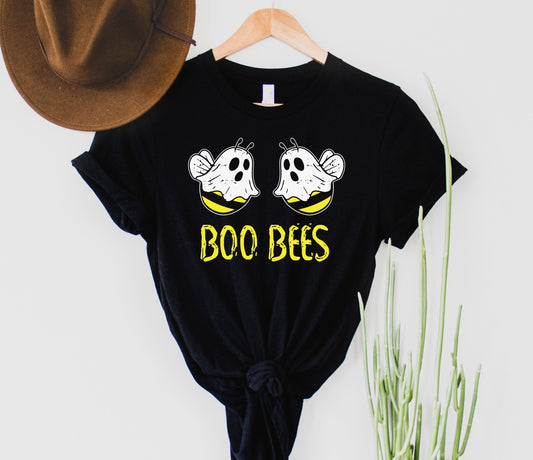 Wholesale Boo Bees Graphic Tee - Black