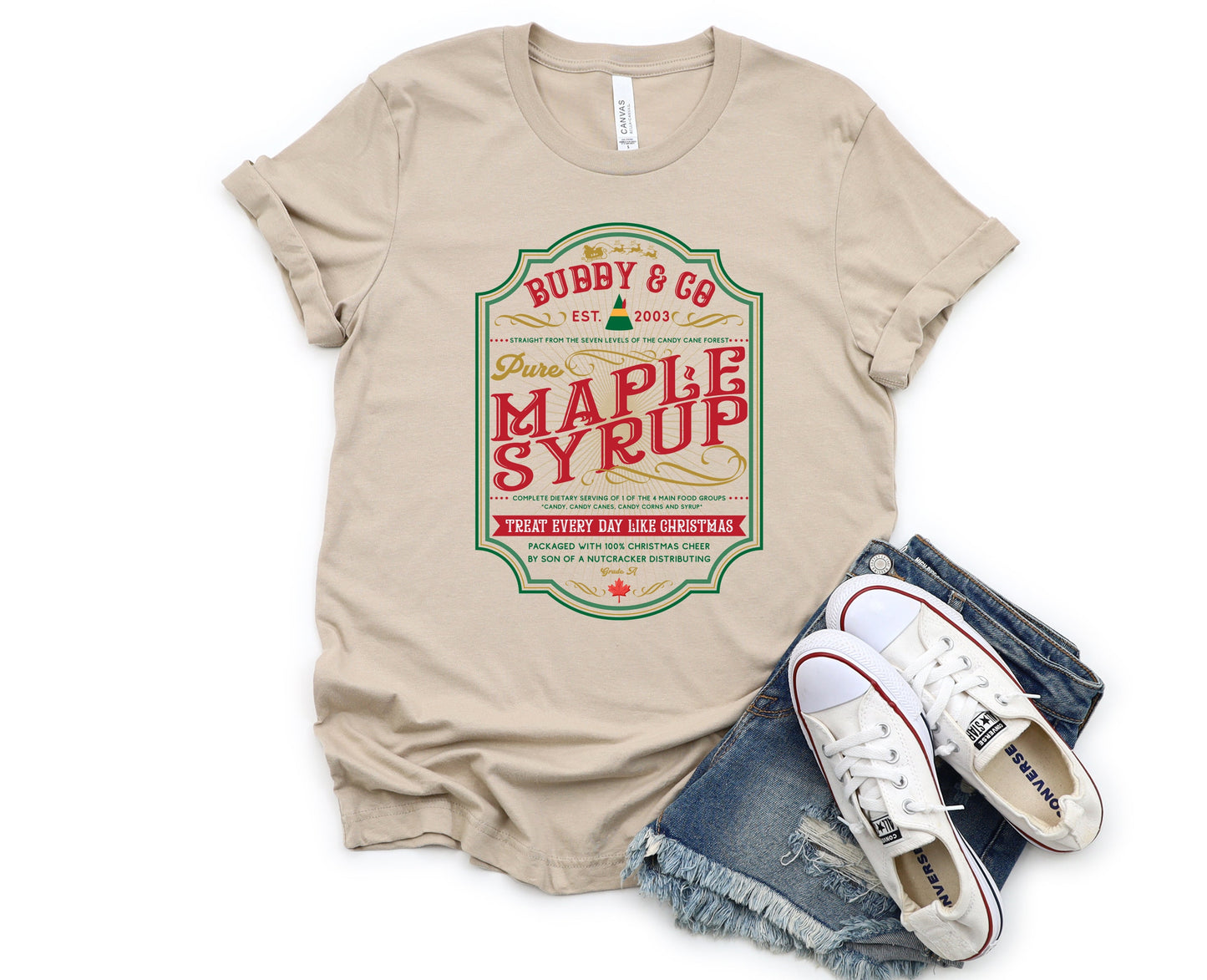 Wholesale Buddy and Co Graphic Tee - White tee