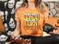 Wholesale Candy Corn Season Graphic Tee - Black