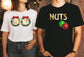 Wholesale Chest Nuts Graphic Tee - Chest Black