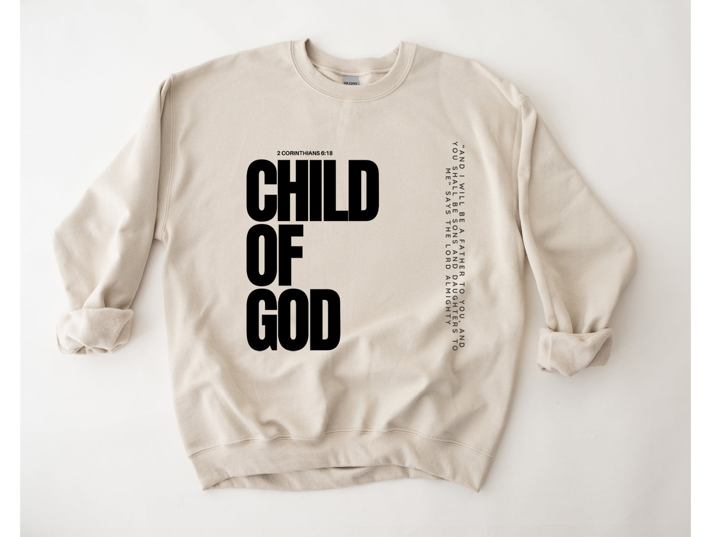 Wholesale Child of God Graphic Tee - White Sweatshirt