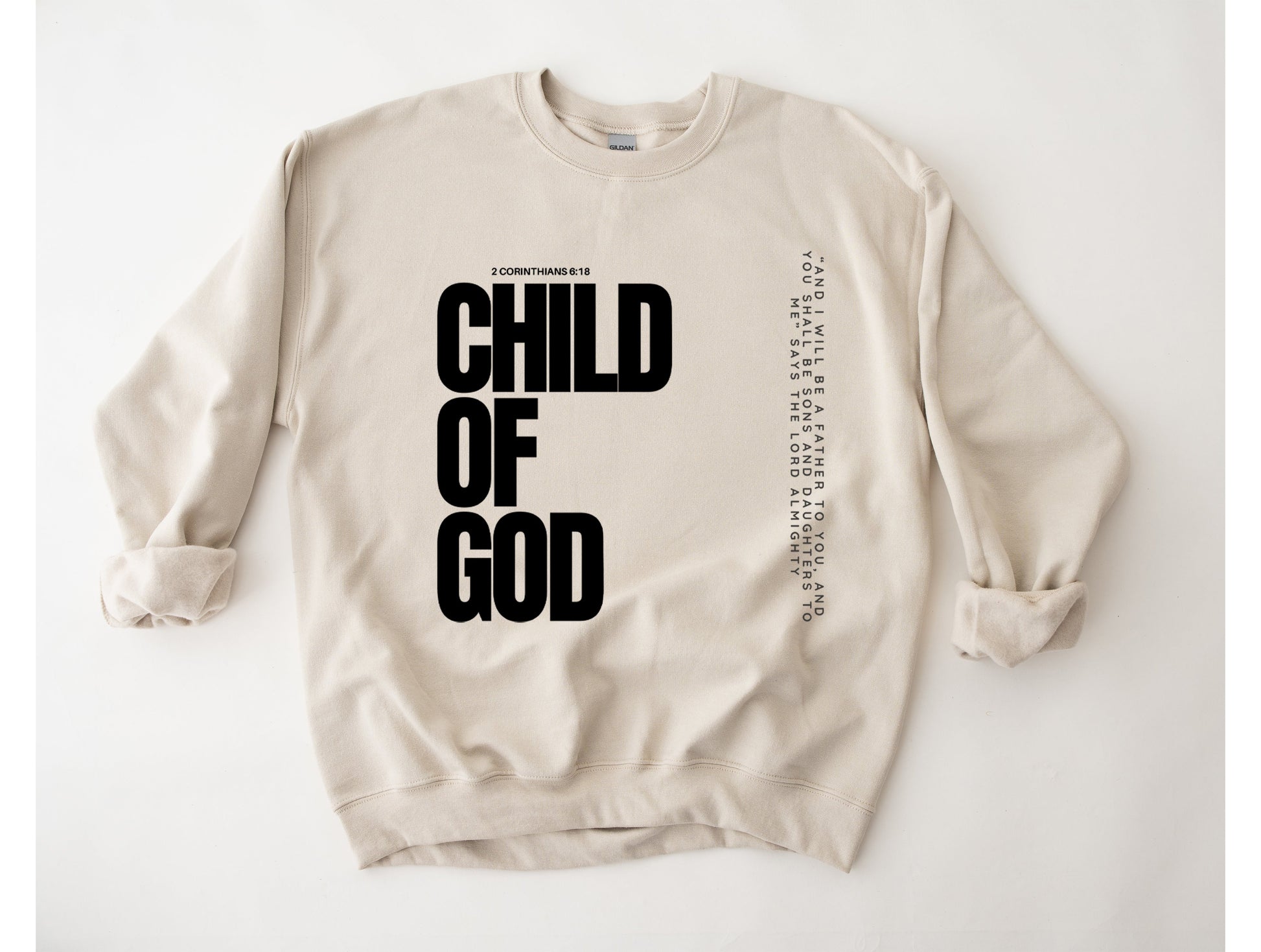 Wholesale Child of God Graphic Tee - White Sweatshirt