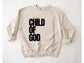 Wholesale Child of God Graphic Tee - White Sweatshirt