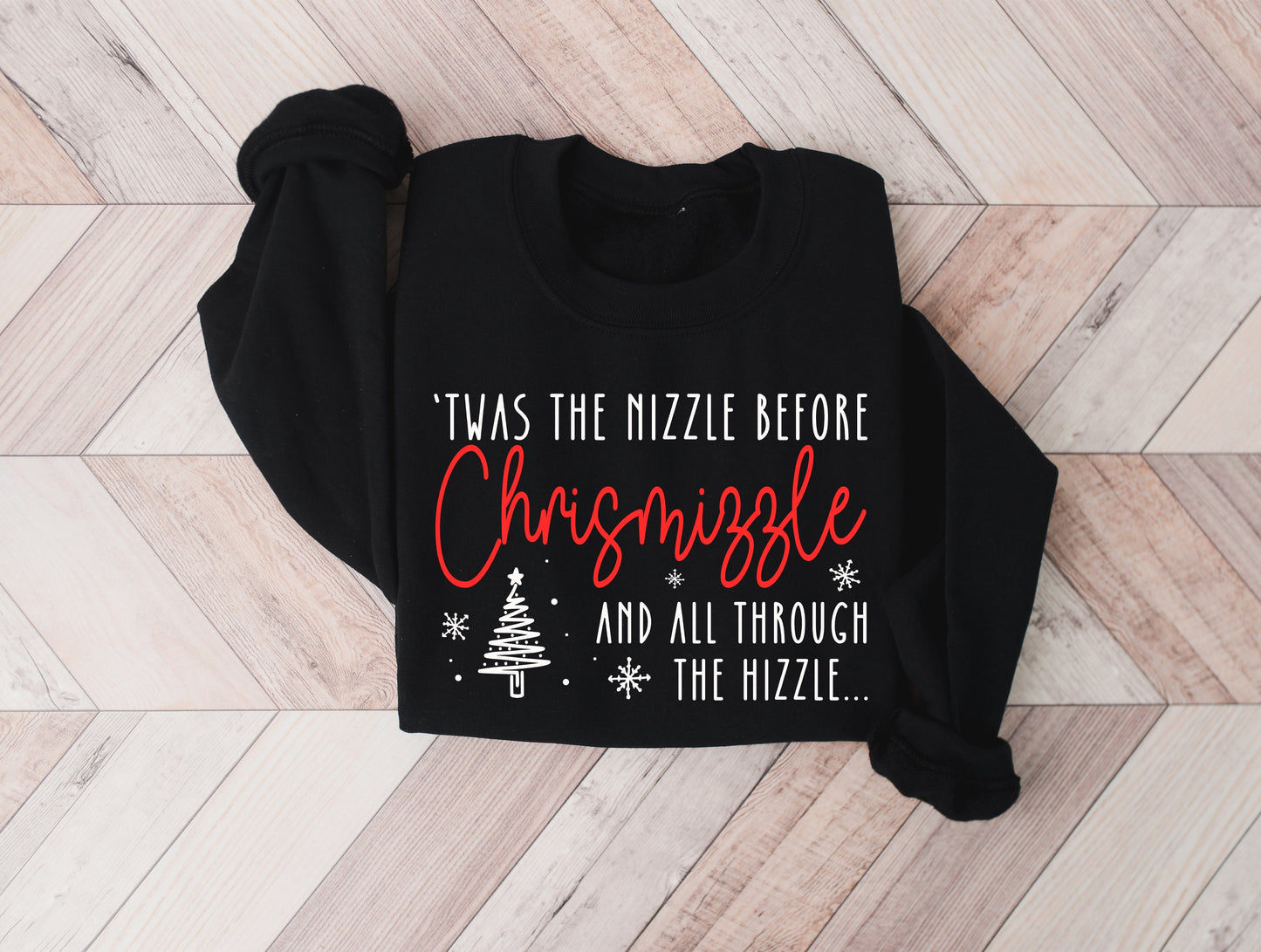 Wholesale Chirsmizzle - Black Sweatshirt