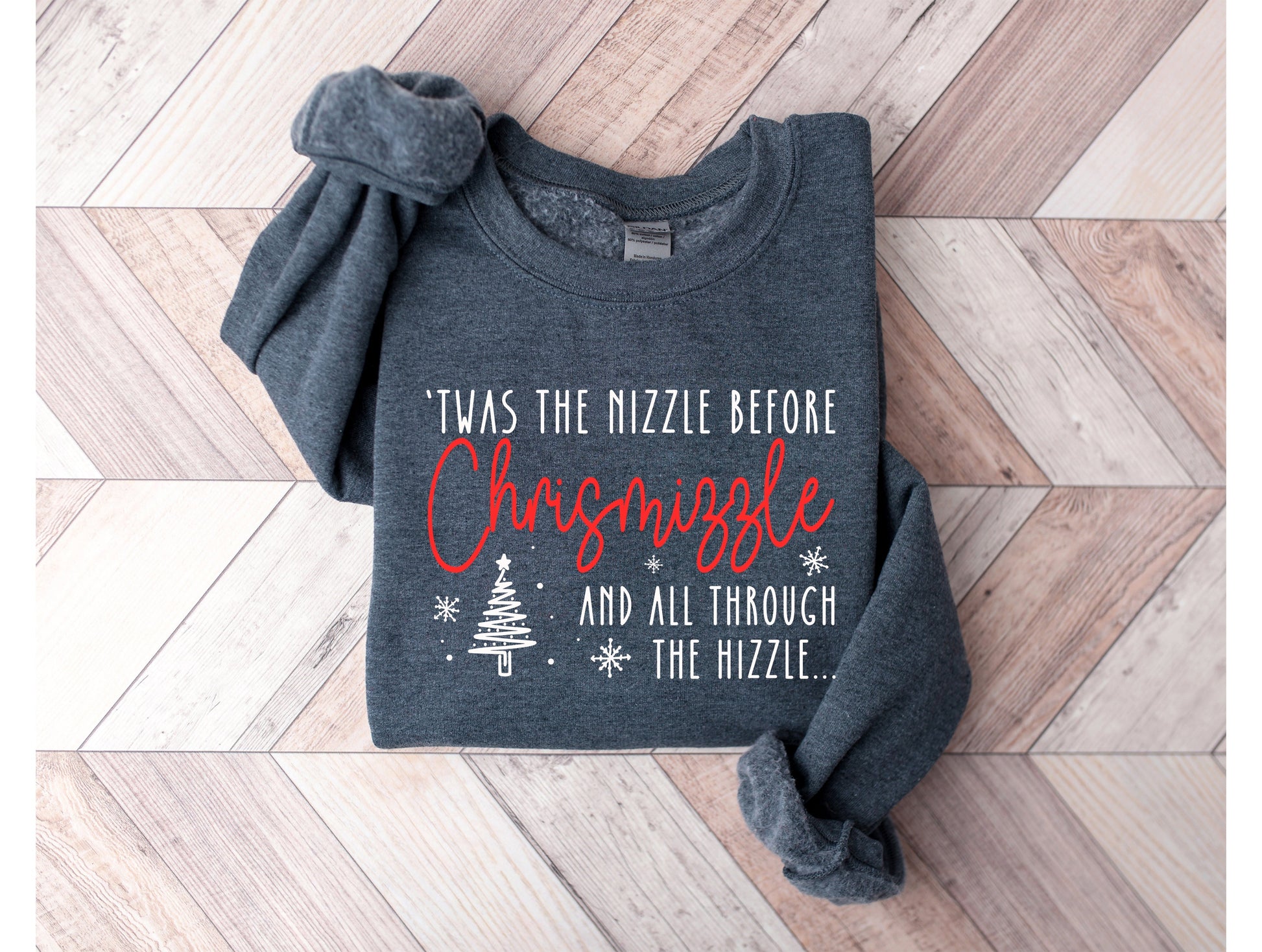 Wholesale Chirsmizzle - Charcoal Sweatshirt