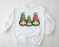 Wholesale Christmas Gnomes Graphic Tee - Red Tee