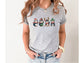 Wholesale Christmas Penguin Graphic Tee - Grey Sweatshirt