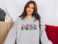 Wholesale Christmas Penguin Graphic Tee - Grey Tee