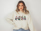 Wholesale Christmas Penguin Graphic Tee - Tan Tee