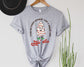 Wholesale Christmas Snack Graphic Tee - White